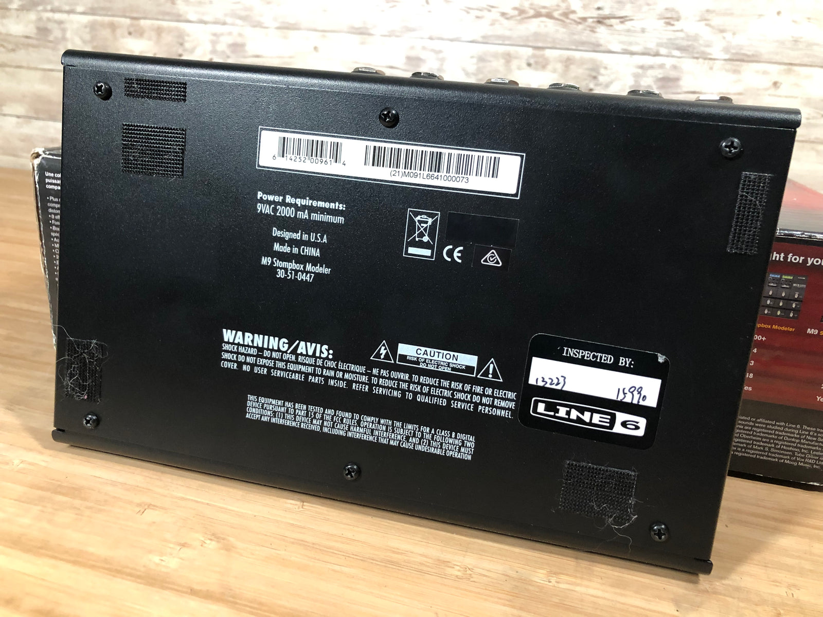 （美品）LINE6 M9 STOMP BOX MODELER Line 6 M9 Stompbox Modeler – Chicago Music Exchange