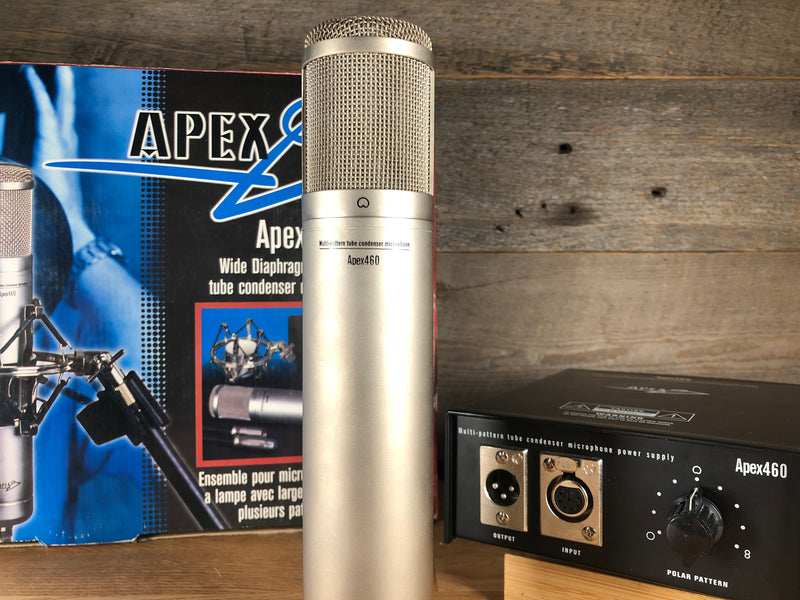 Apex 460 Multipattern Tube Condenser Microphone Used