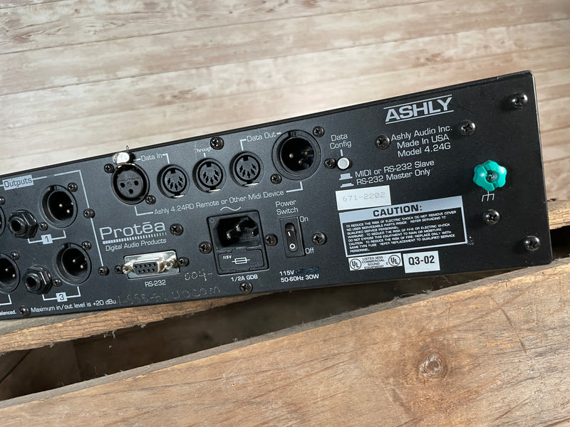 Ashly Protea System II 4.24G 4-Channel Equalizer/System Processor Used