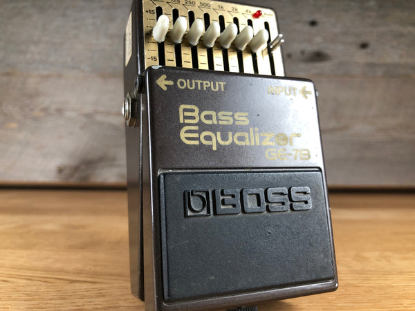 Boss GE-7B Bass Equalizer Used