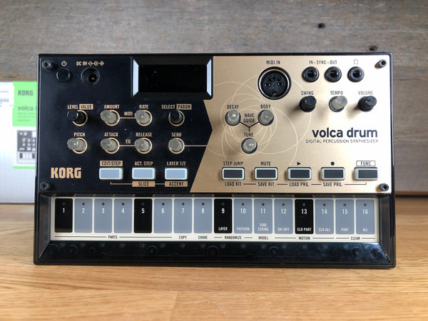 Korg Volca Drum Digital Percussion Synthesizer Used