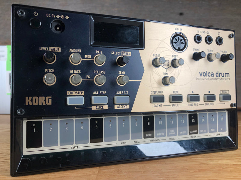Korg Volca Drum Digital Percussion Synthesizer Used