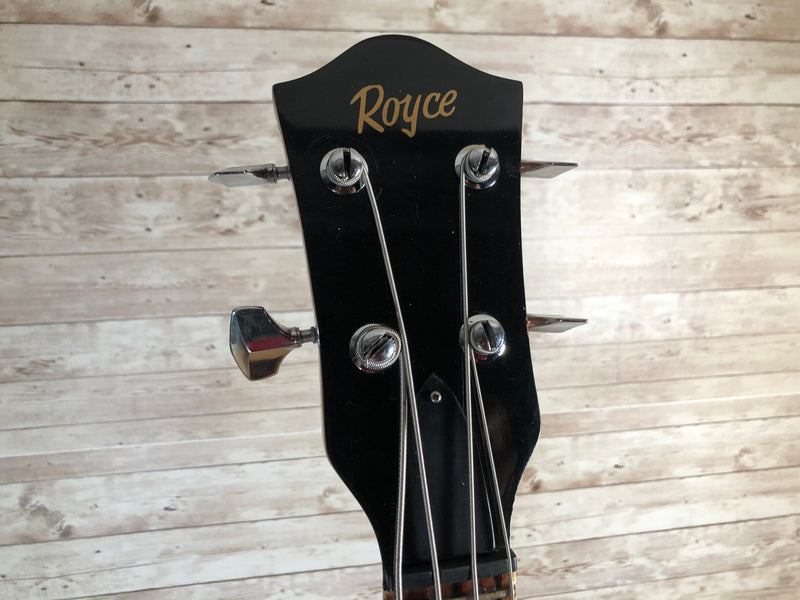 Royce MIJ Hollowbody Bass Used