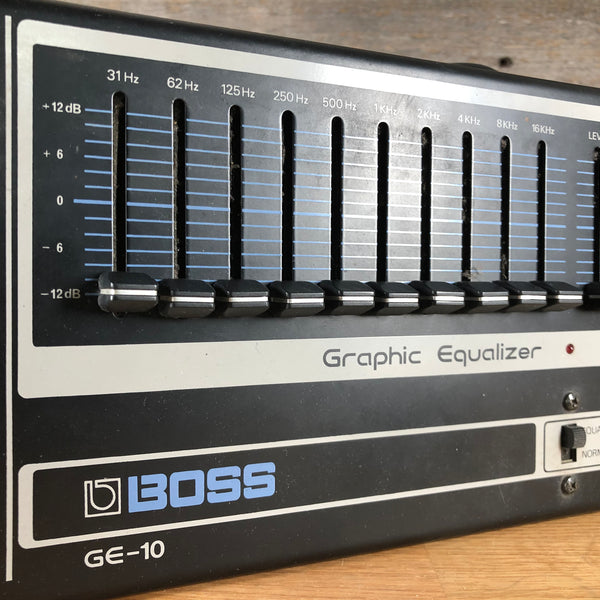 日本製 BOSS GE-10 Graphic Equalizer ボス グラフィック イコライザー ブースター(イコライザー)｜売買されたオークション情報、yahooの商品情報をアーカイブ公開  - オークファン エレキギター