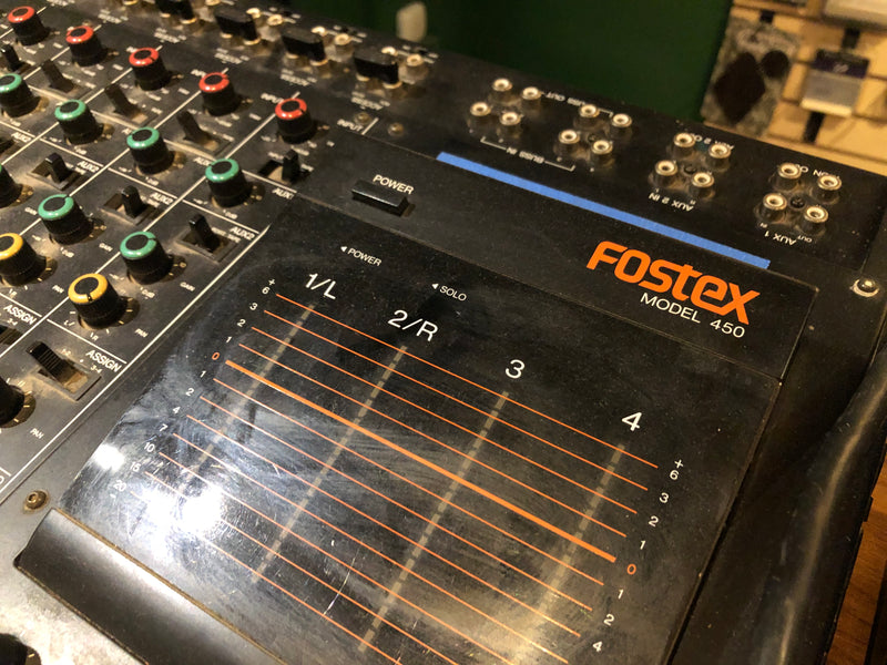 Fostex 450 8-Channel Mixer - As-Is