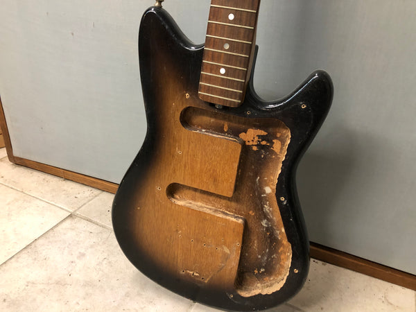 MIJ Kent Solid Body Guitar Body and Neck - As-Is