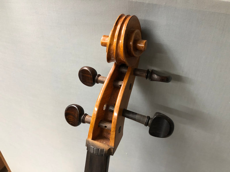 Vintage Cello with bad damage - As-Is