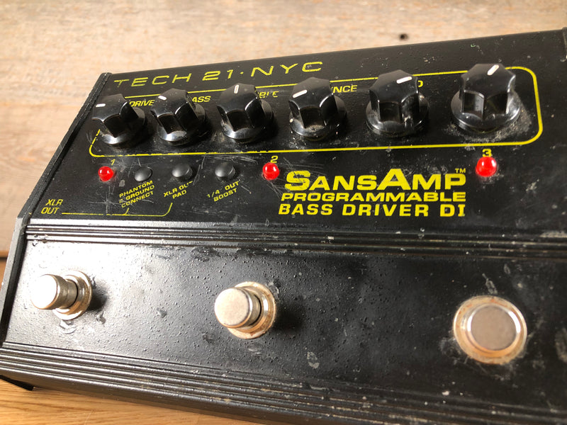 Sansamp Programmable Bass Driver DI Used