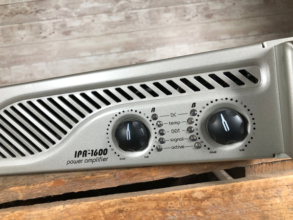 Peavey IPR-1600 Rackmount Two Channel Power Amplifier Used