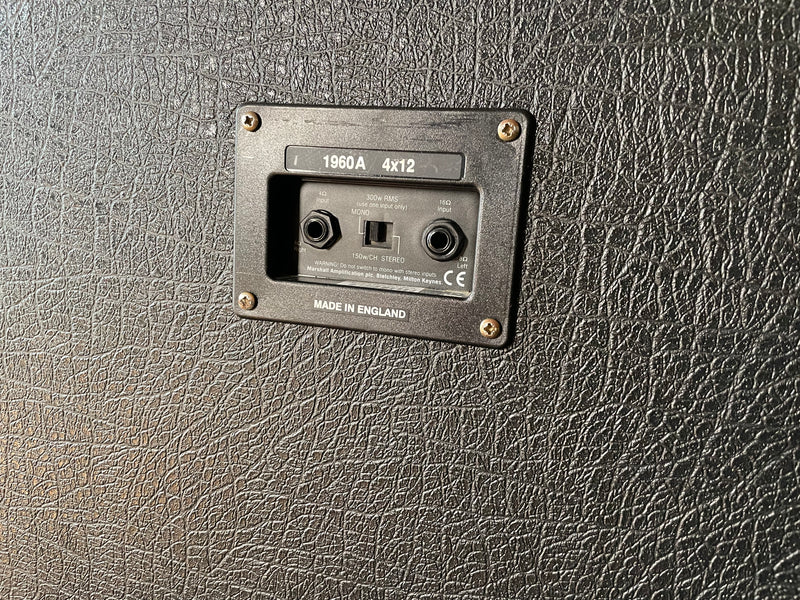 Marshall 1960A 4x12 Speaker Cabinet Used
