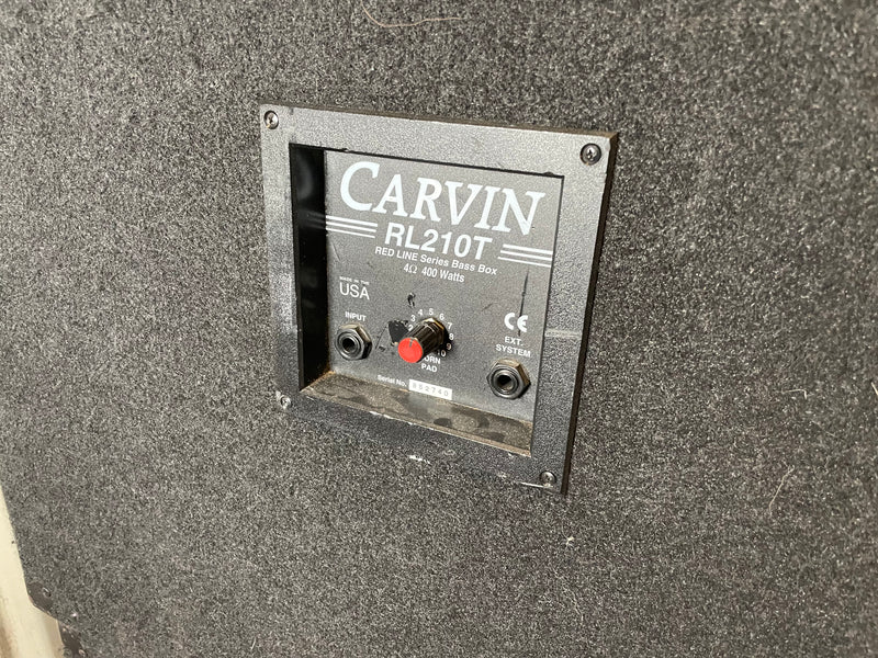 Carvin RL210T 2x10 Bass Cabinet Used