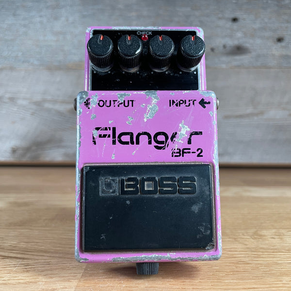 BOSS Flanger BF-2 日本製 1986 Boss BF-2 Flanger (Japan) – Herscheid and the Headbangers