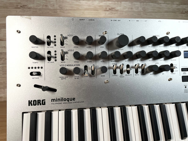 Korg Minilogue Analog Synthesizer Used