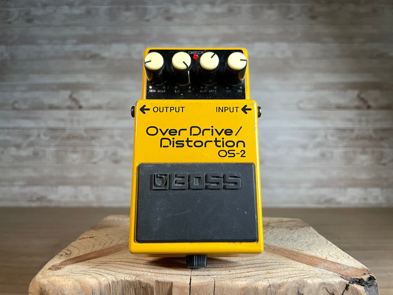 Boss OS-2 Overdrive/Distortion Used