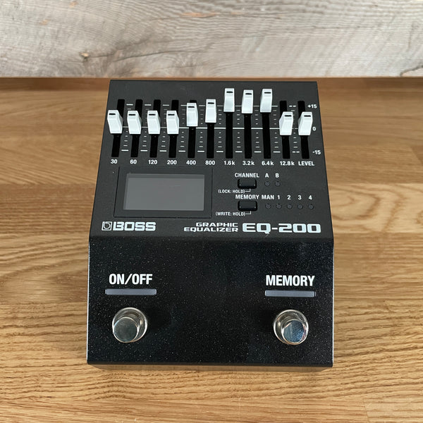 【新品未使用】BOSS Graphic Equalizer EQ-200 Boss - EQ-200 Graphic Equalizer - Nantel Musique
